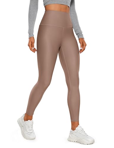 Amazon.com: CRZ YOGA Fleece Lined Leggings 25'' - Thermal Casual